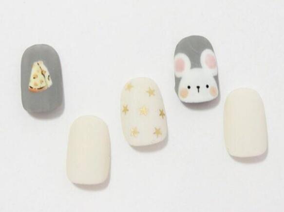 新年美甲 | 可可愛愛的鼠年美甲，也太可愛了