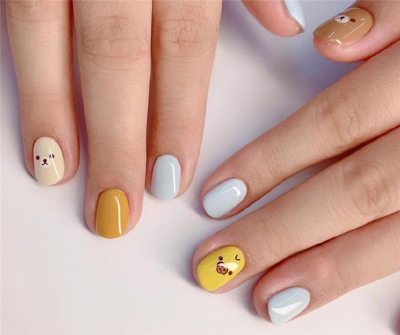 奶游系美甲，南寧美甲學(xué)校教你畫(huà)