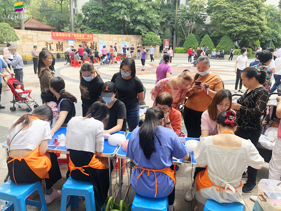 南寧美甲專業(yè)外出實(shí)踐，學(xué)員技術(shù)受肯定