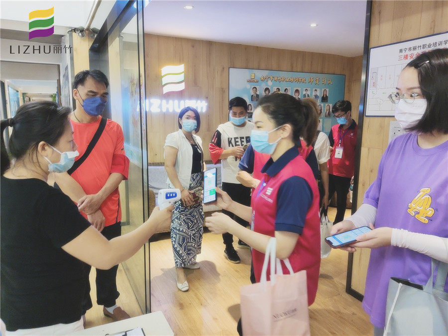 麗竹學校加強防疫常態(tài)化，建設健康校園