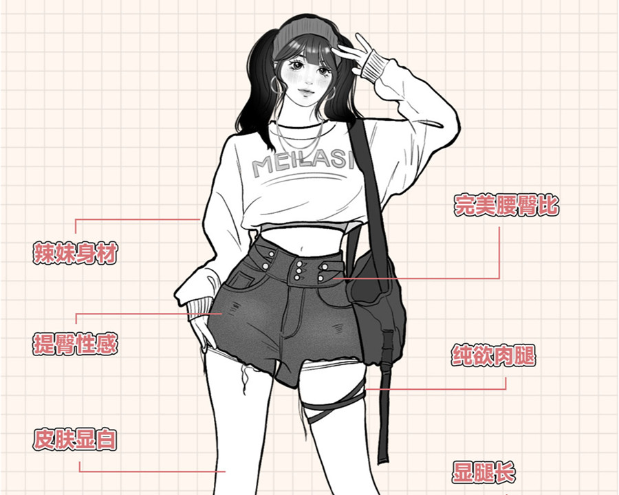 女生如何買到合適的短褲？廣西形象培訓(xùn)班分享