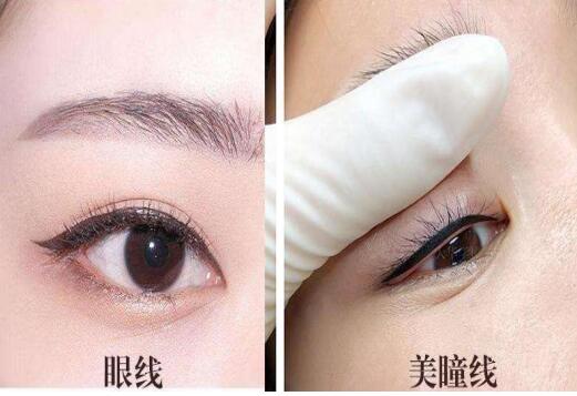 紋眼線和紋美瞳線的區(qū)別，零基礎(chǔ)紋繡教學(xué)