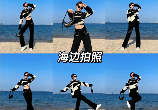 海邊拍照怎么出大片？廣西化妝形象拍照培訓(xùn)教你