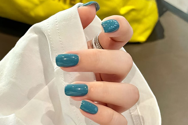 適合夏天的純色美甲，南寧美甲培訓(xùn)速成班整理