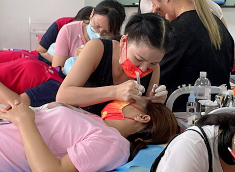 紋繡過后為什么要涂修復液？南寧紋繡去哪里？