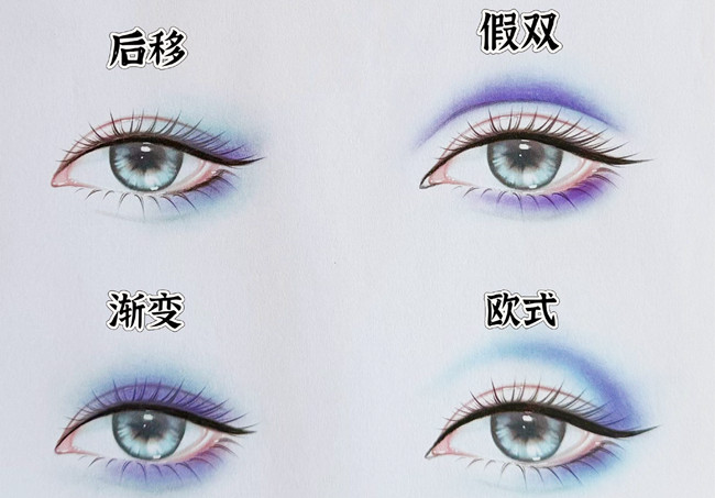 常用的八大眼影 | 南寧化妝學(xué)校哪家學(xué)費(fèi)便宜