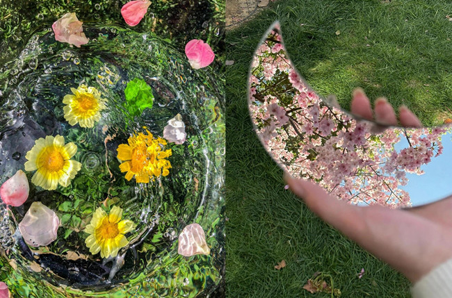 不露臉的春季大片拍照技巧，從零開始學(xué)化妝拍照