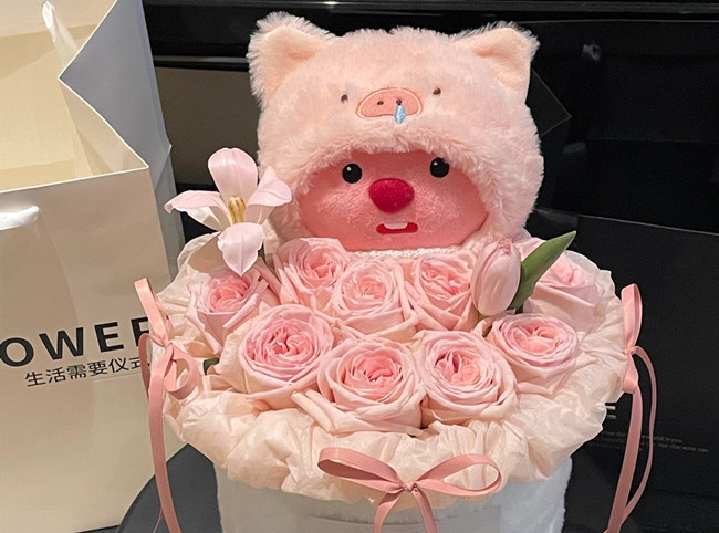 南寧花藝工作室分享：小眾清新花束