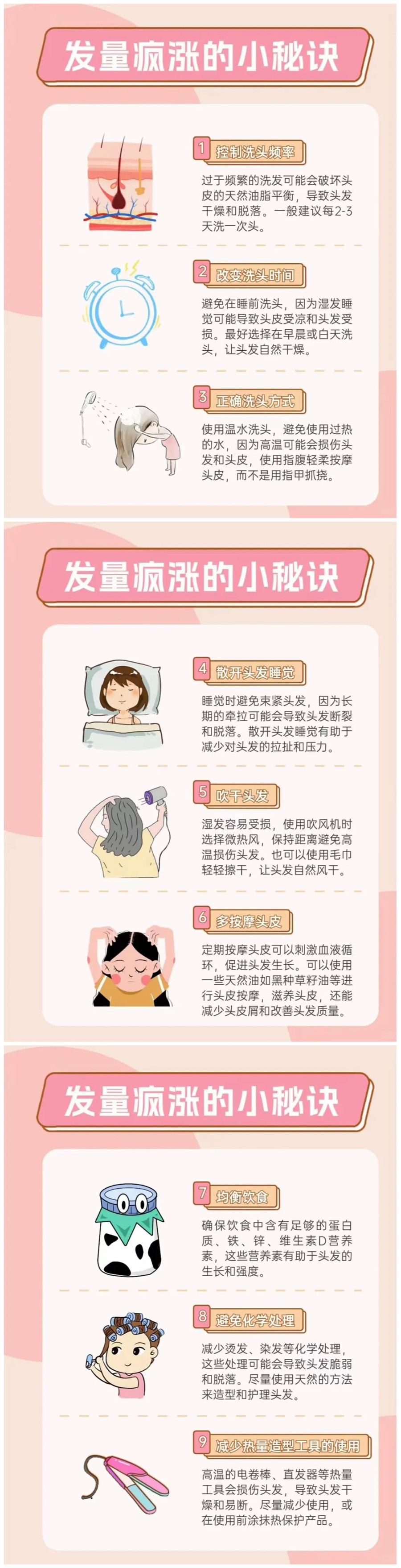 發(fā)量瘋漲的秘訣，廣西美發(fā)護(hù)發(fā)學(xué)校分享課件