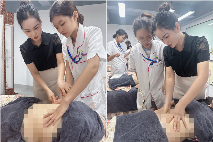 揉按腹部發(fā)力的標(biāo)準(zhǔn)，廣西健康管理培訓(xùn)