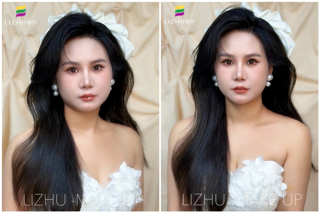 韓式人魚(yú)燙披發(fā)，廣西彩妝藝術(shù)形象